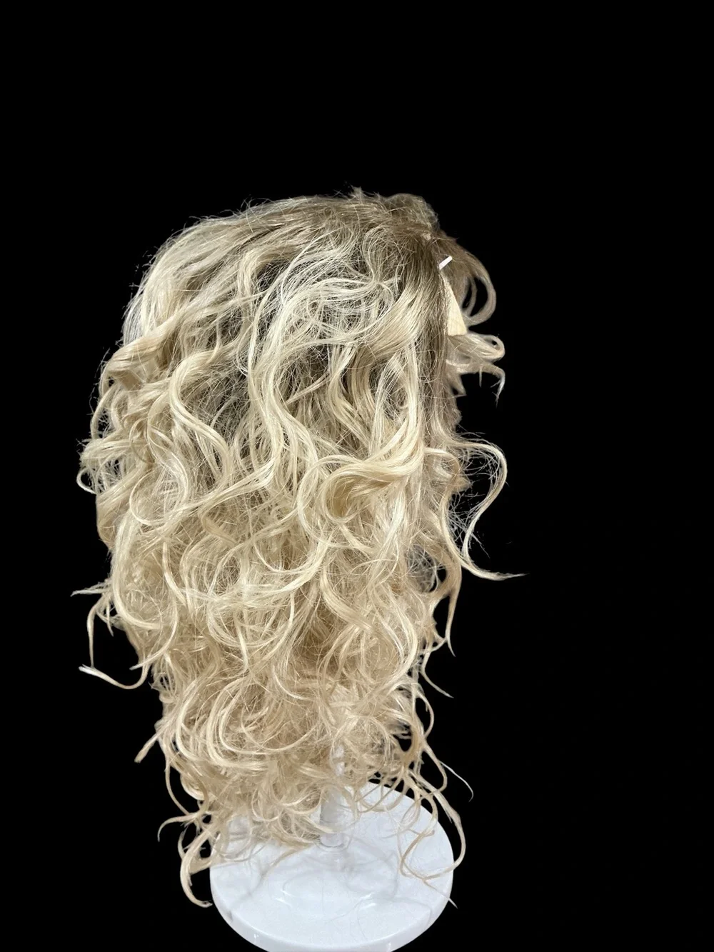 CSC Shania. Blonde Curly Lace Front Wig - Natural Waves